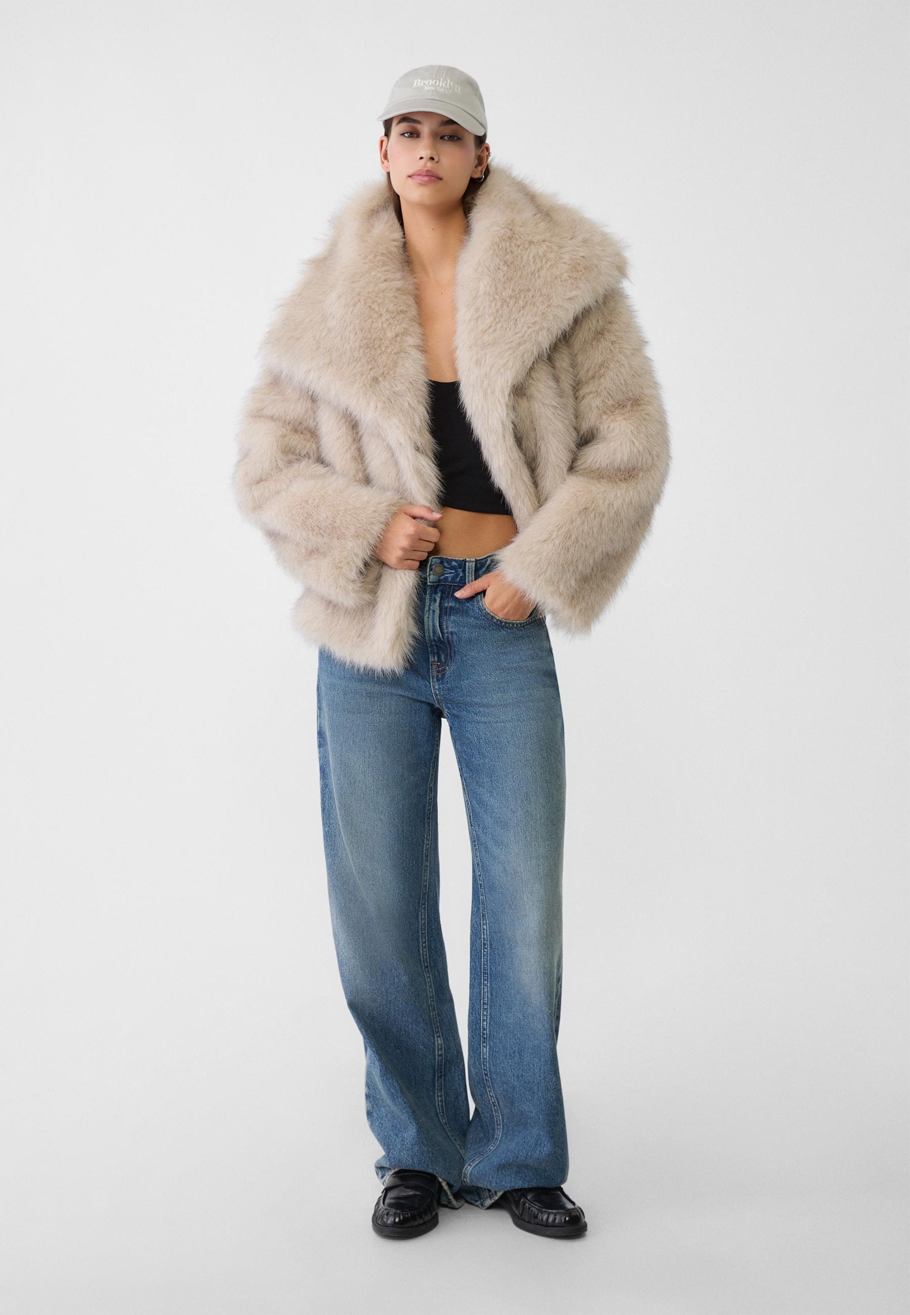 Coat faux fur - Lilyna