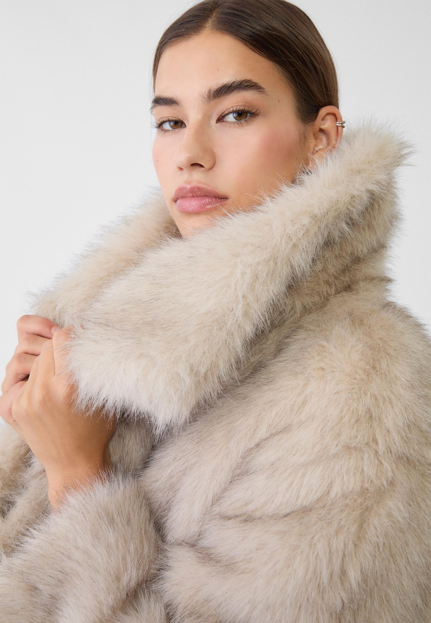 Coat faux fur - Lilyna