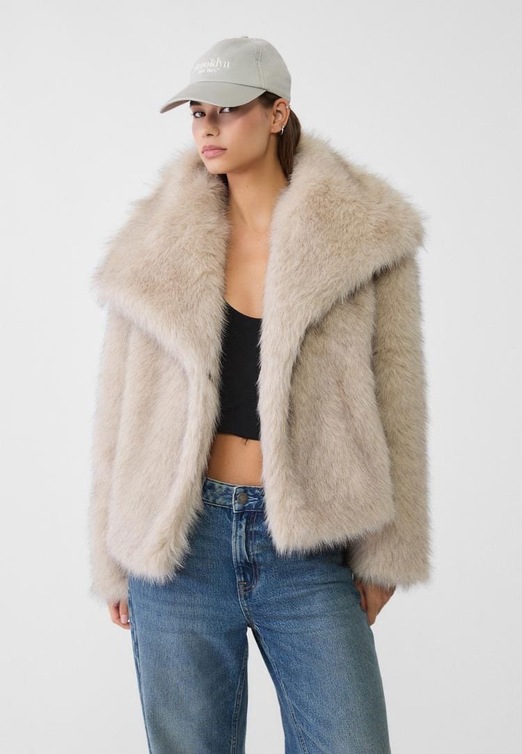 Coat faux fur - Lilyna