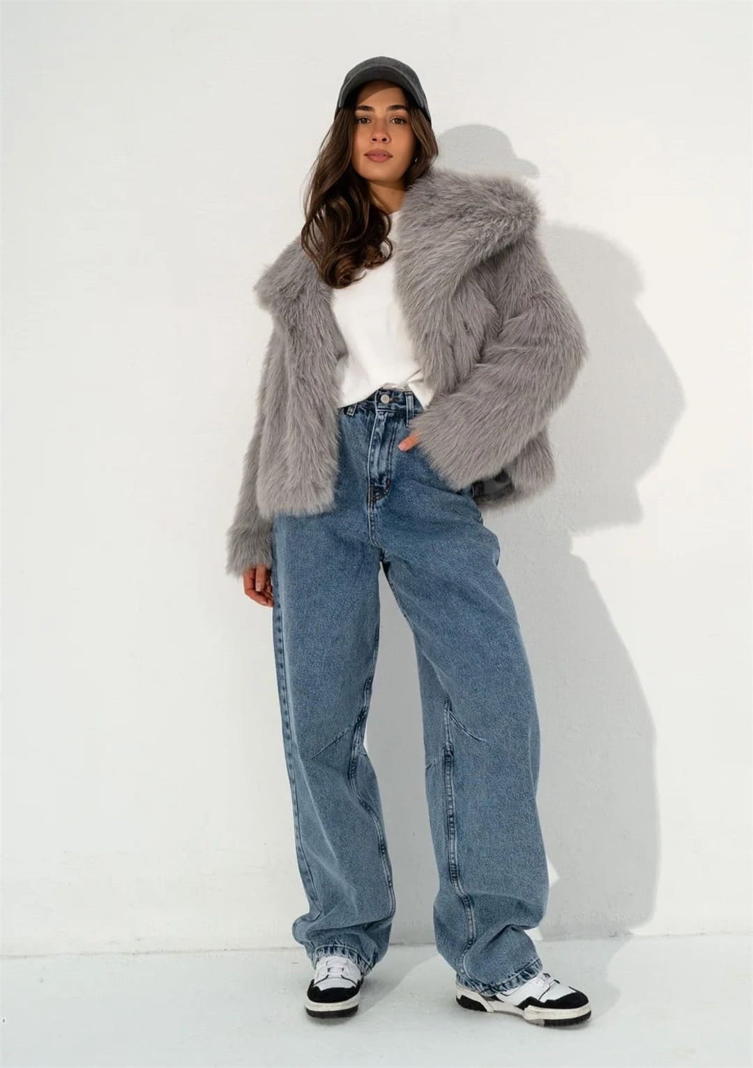 Coat faux fur - Lilyna