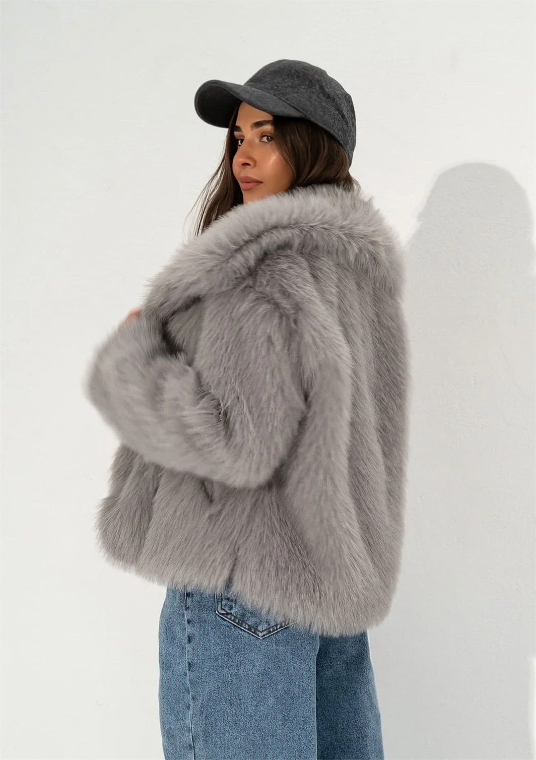 Coat faux fur - Lilyna