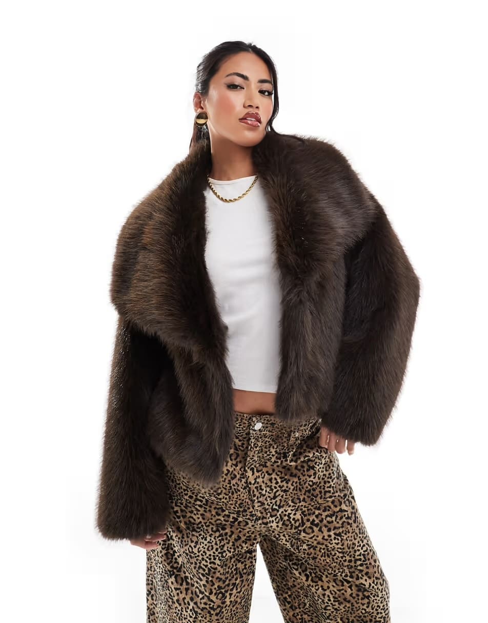 Coat faux fur - Lilyna