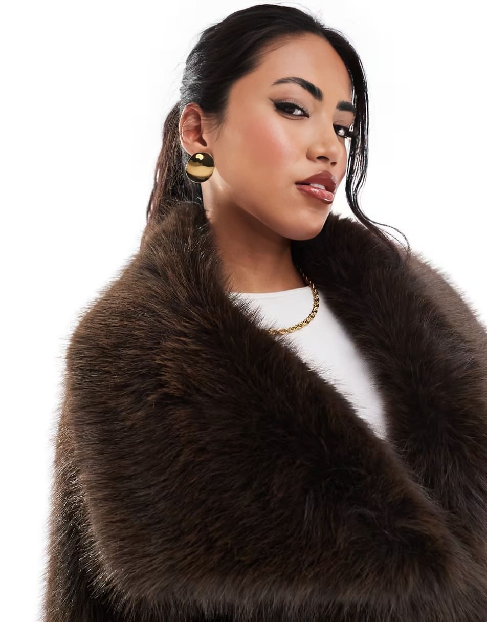 Coat faux fur - Lilyna