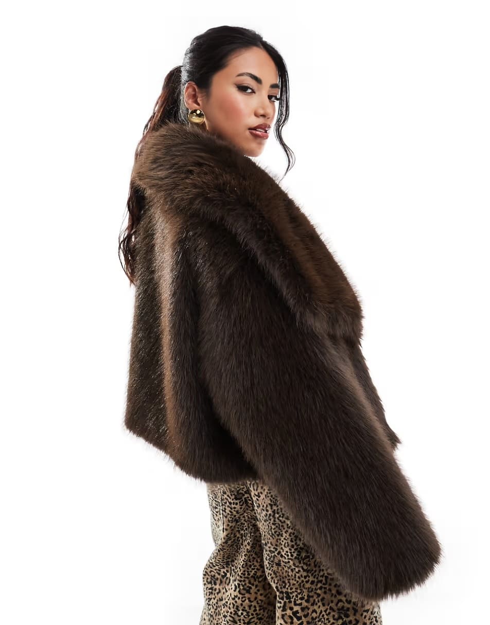 Coat faux fur - Lilyna