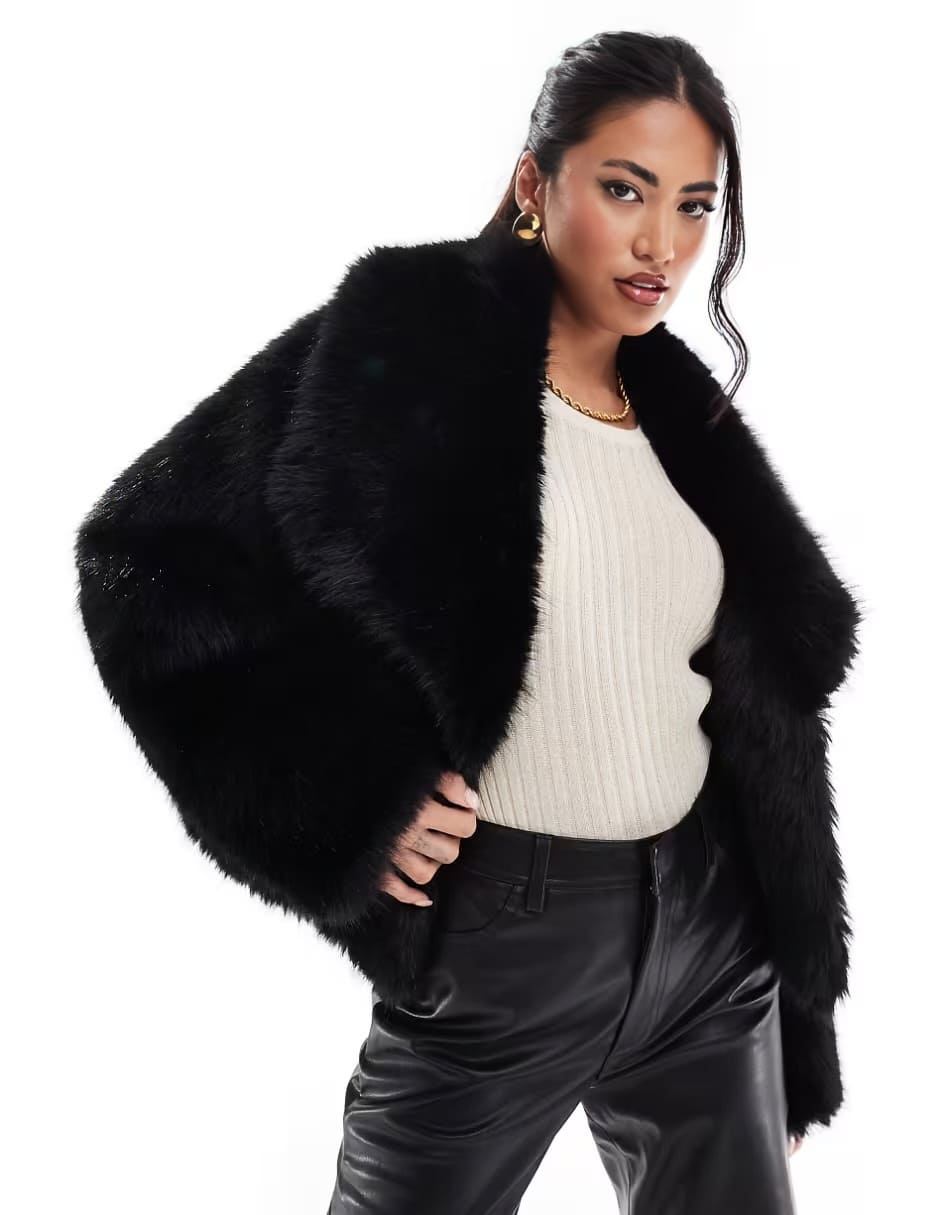 Coat faux fur - Lilyna