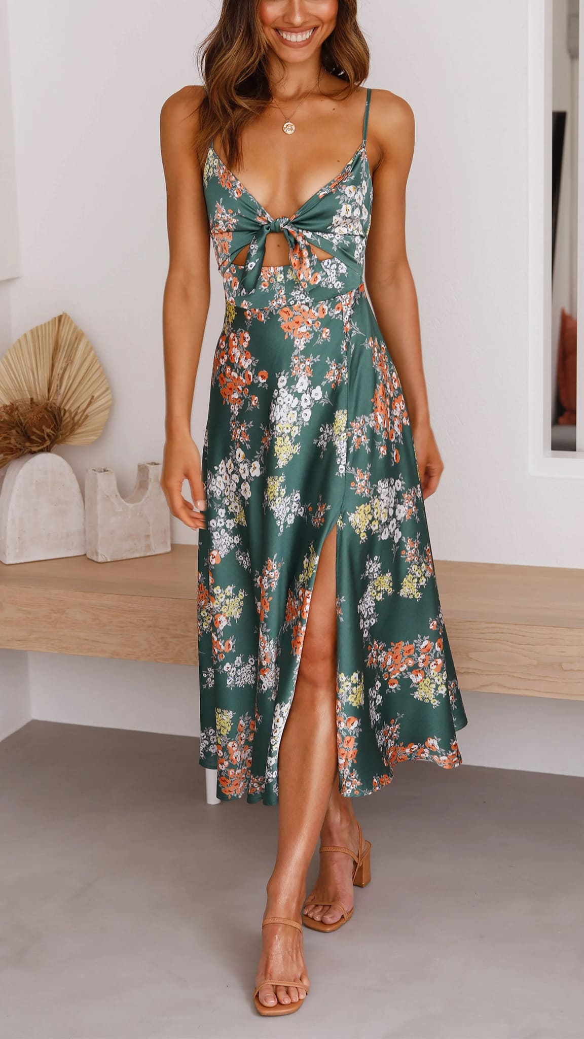 Elegant Floral Dress