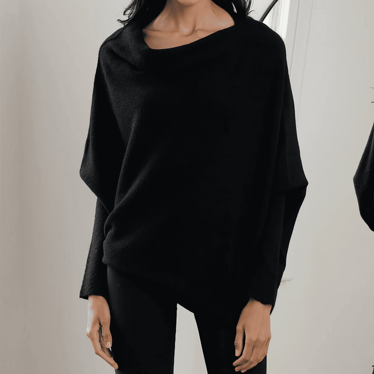 Asymmetrical Pullover One Size - outfithaven