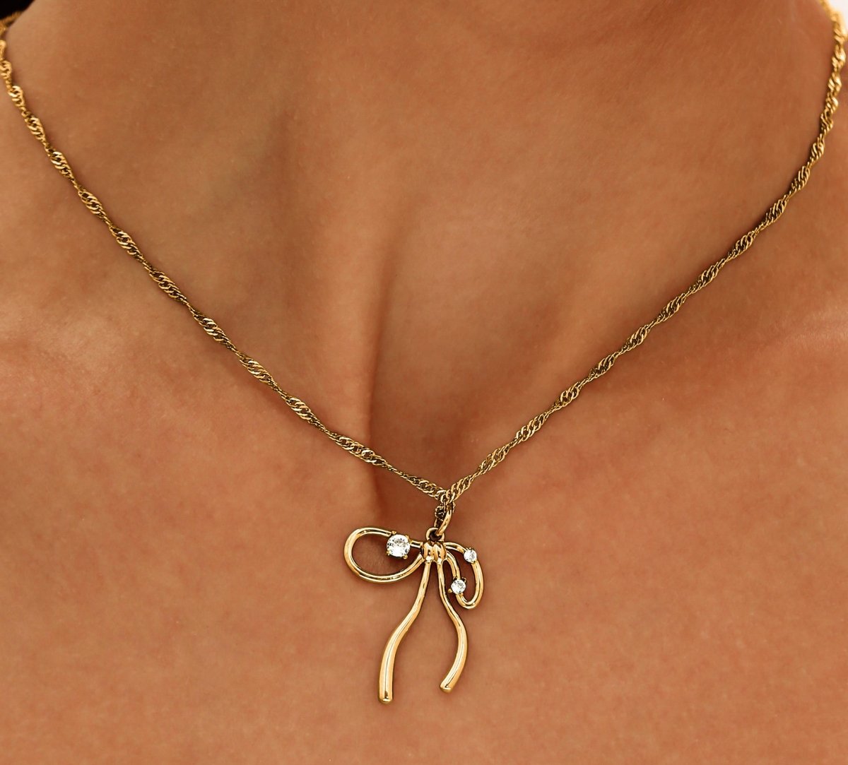 Gold Jewelry Set Charm - outfithaven