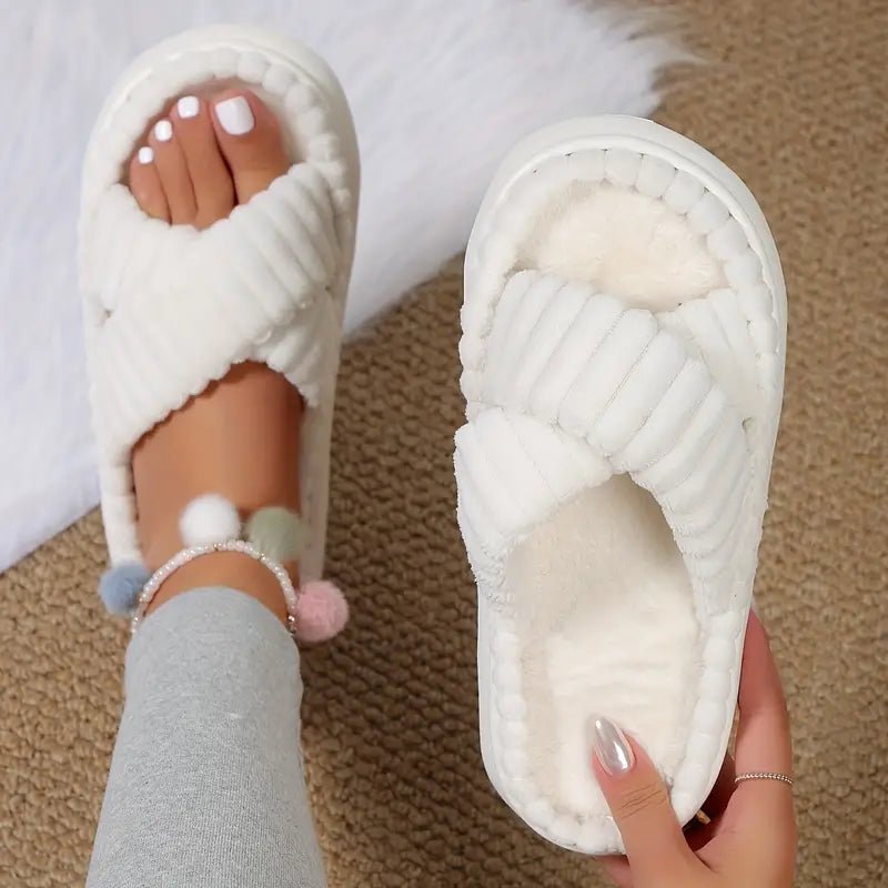 Ultra-comfortable cosy slippers - outfithaven