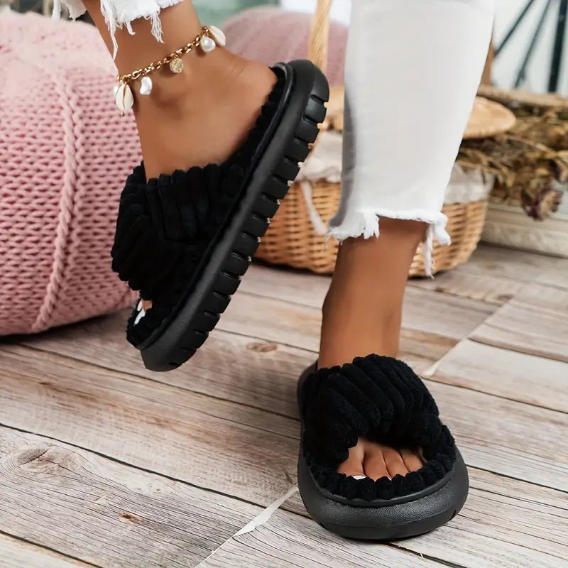 Ultra-comfortable cosy slippers - outfithaven